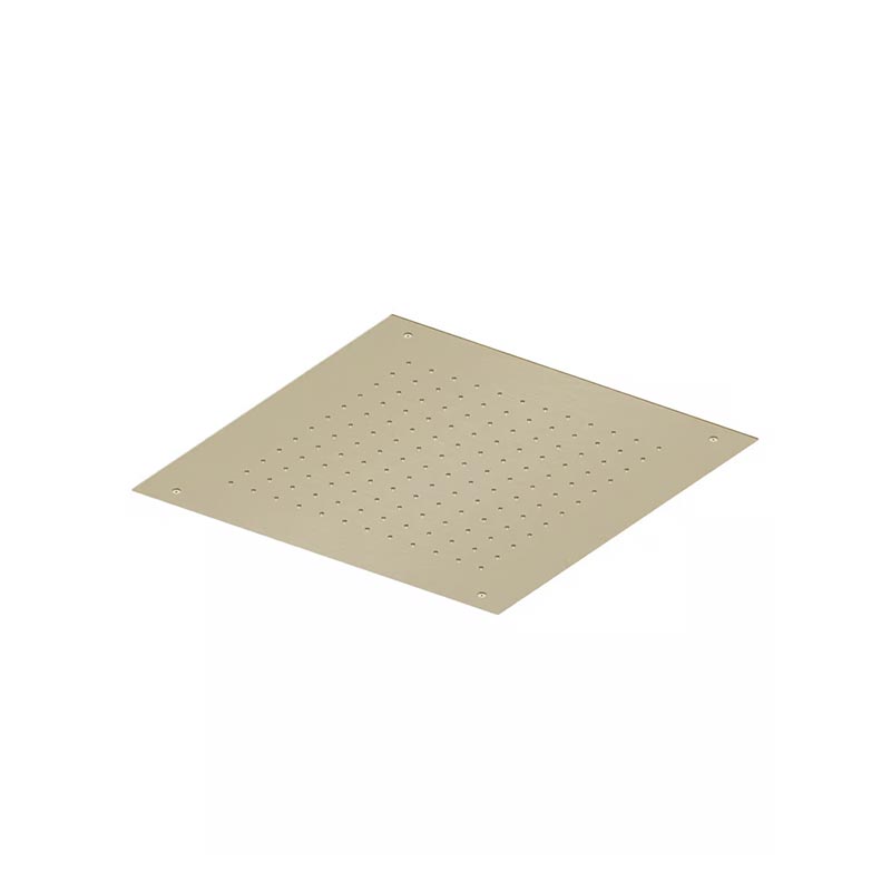 QuadroDesign Душевая программа SF038OC Потолочный душ 500мм х 500мм, цвет Light Gold