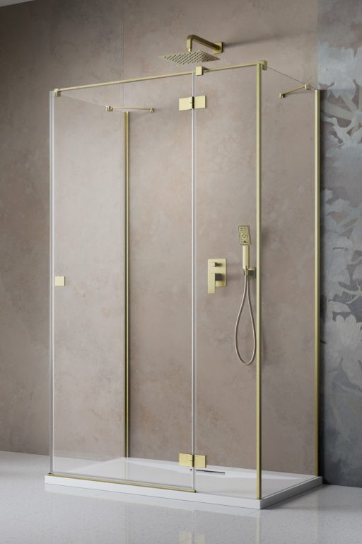 Essenza Brushed Gold KDJ+S Door 120 Right