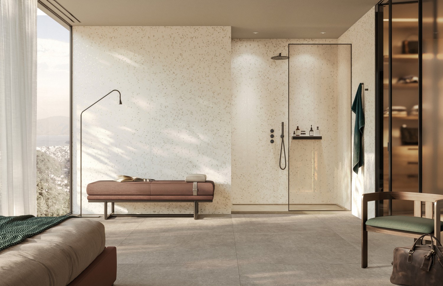 Керамогранит слэб MIRAGE HANJI GREEN PP SP SQ 120х278x0.6 (Италия)