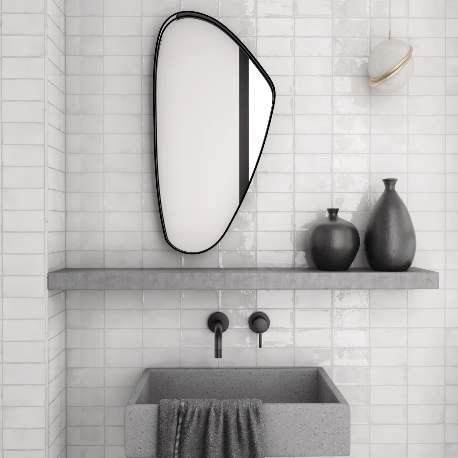 Керамическая плитка  EQUIPE MANACOR WHITE 7.5х15 EQ-3