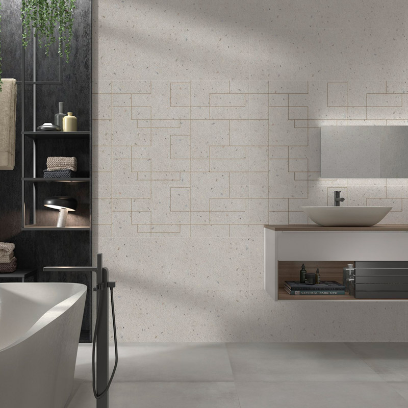 Керамическая плитка  Ape Mobius White Rect 40x120