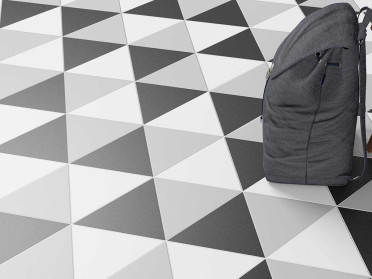 Керамогранит TRAPEZIUM FLOOR R9 ICE WHITE MATT (113854) 9.8x23 от WOW (Испания)