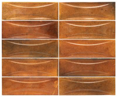 Керамическая плитка  EQUIPE HANOI ARCO BURNT RED 6.5х20 EQ-5