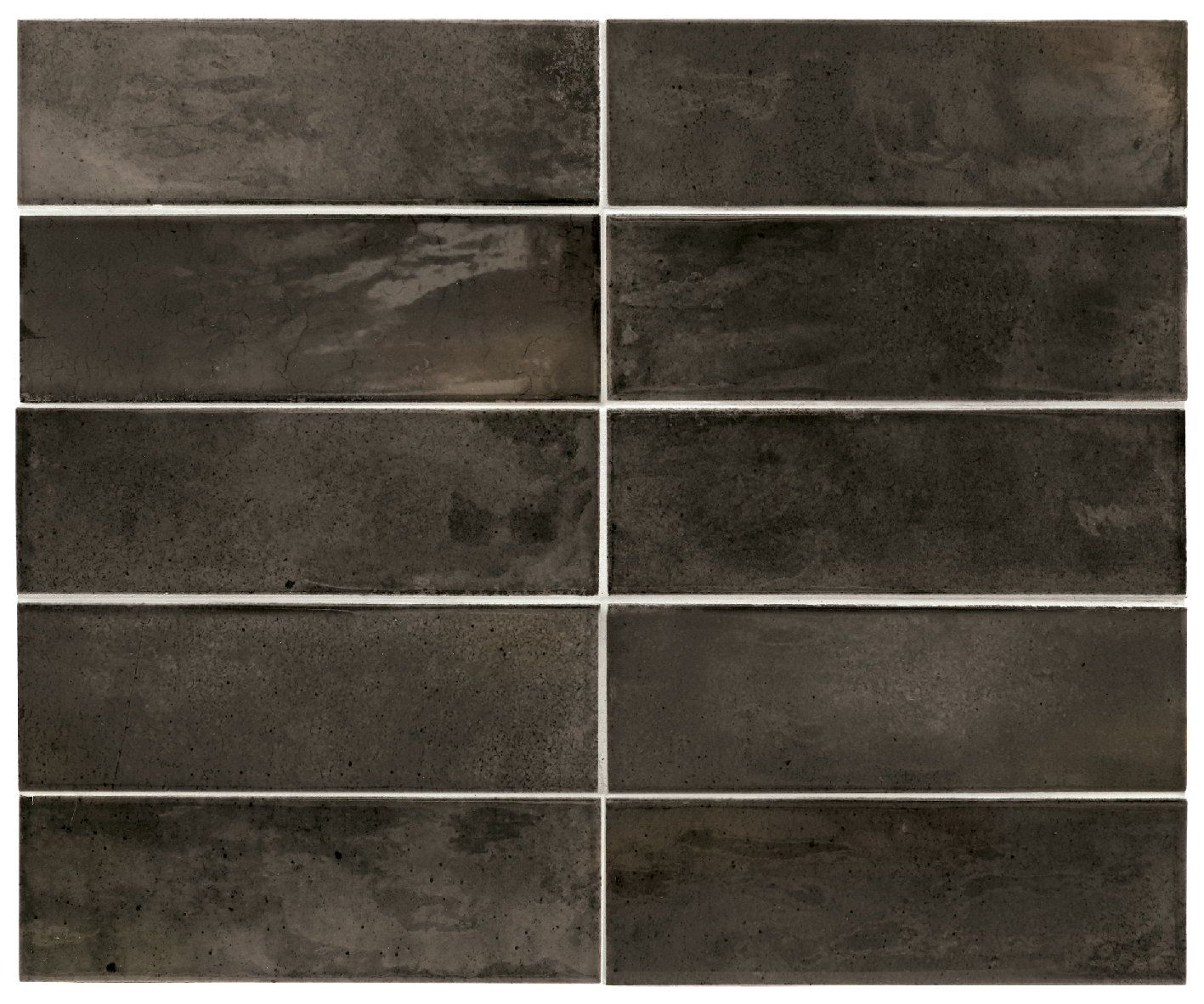 Керамическая плитка  EQUIPE HANOI BLACK ASH 6.5х20 EQ-3