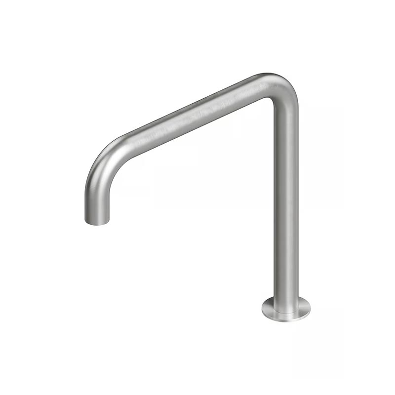 QuadroDesign Комплектующие BC302AS Излив из столешницы высокий, цвет Brushed Stainless Steel