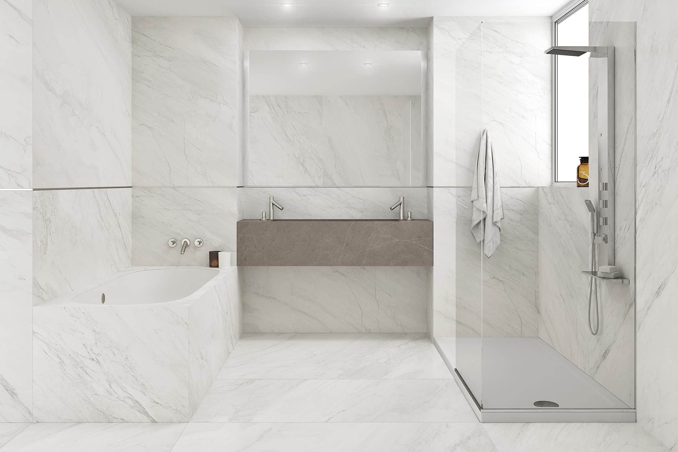 Керамогранит PORCELANOSA XLIGHT GLEM WHITE POLISHED 120х120х6 G-2530