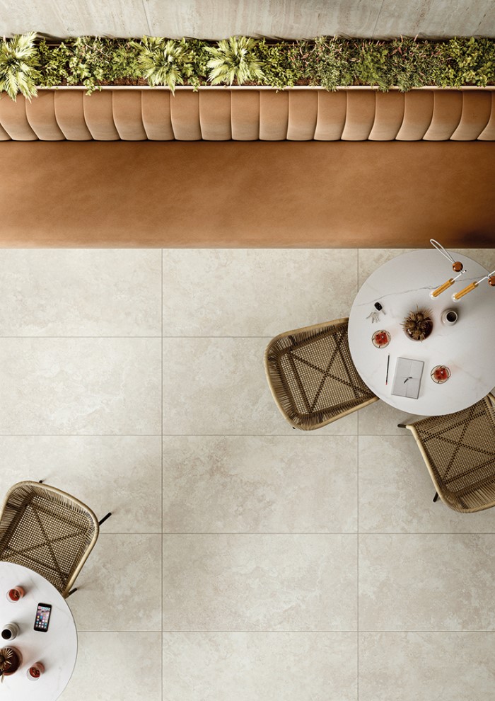 Керамогранит MIRAGE TRAVERTINO PEARLY CROSS EY 12 NAT SQ 60х120x0.9 (Италия)