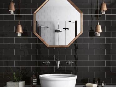 Керамическая плитка EVOLUTION Negro Brillo 7.5x15 от Equipe Ceramicas (Испания)