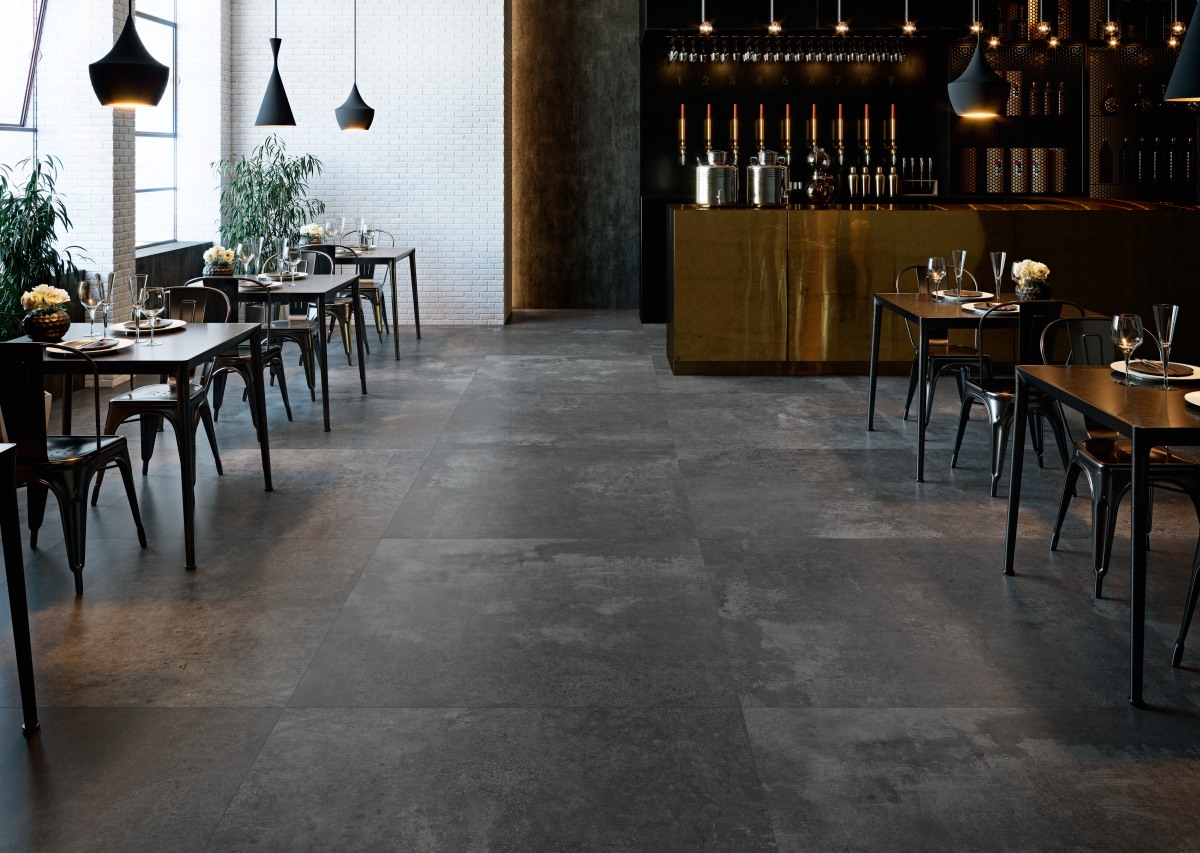 Керамогранит GRESPANIA COVERLAM MOMA ANTRACITA 120х120х5.6