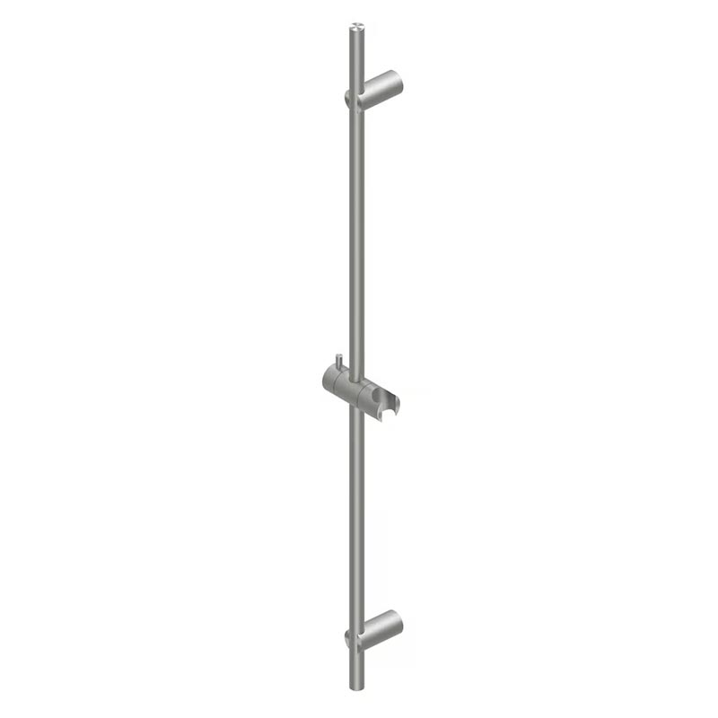 QuadroDesign Душевая программа TS90.00AS Душевая штанга 870мм, цвет Brushed Stainless Steel